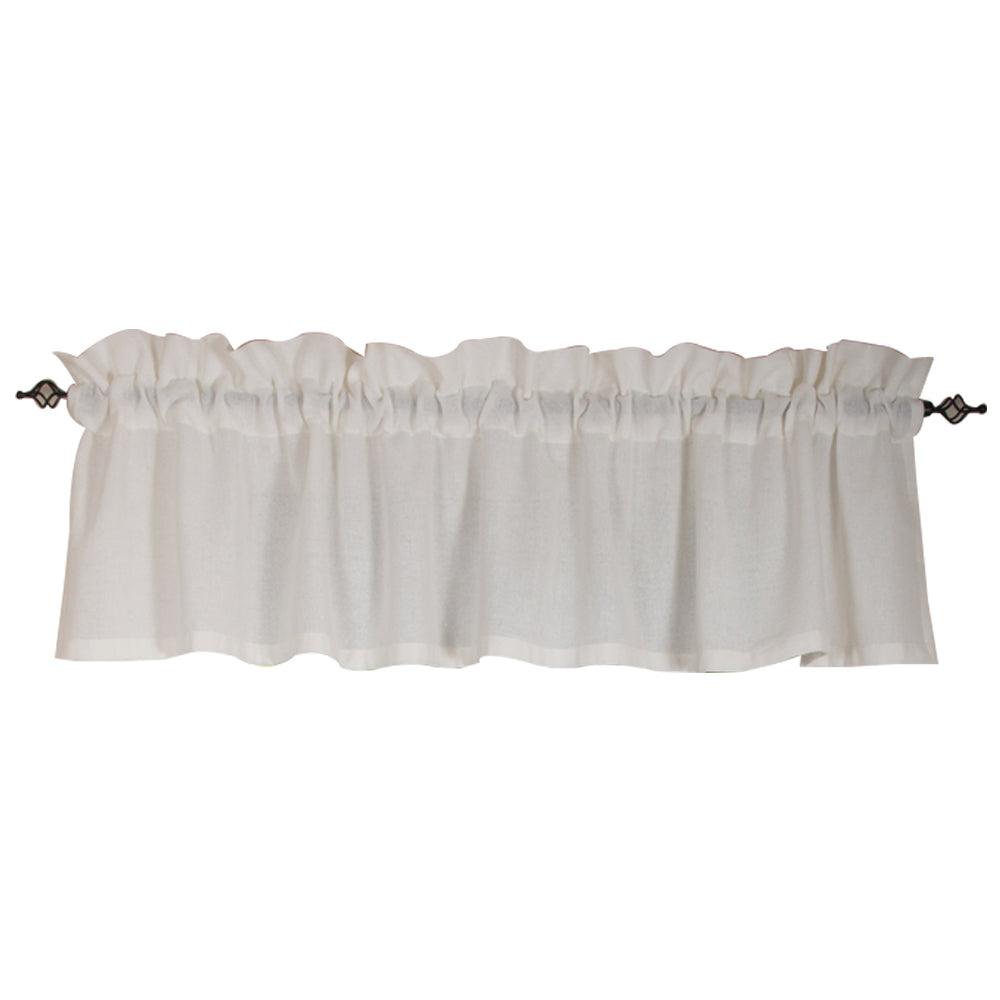 Heirloom Valance Buttermilk Unlined VL010019 - The Fox Decor