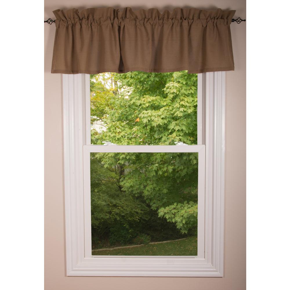 Heirloom Valance Oat Unlined VL010023 - The Fox Decor
