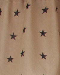 Heirloom Star Nutmeg Valance VL0118ST - The Fox Decor