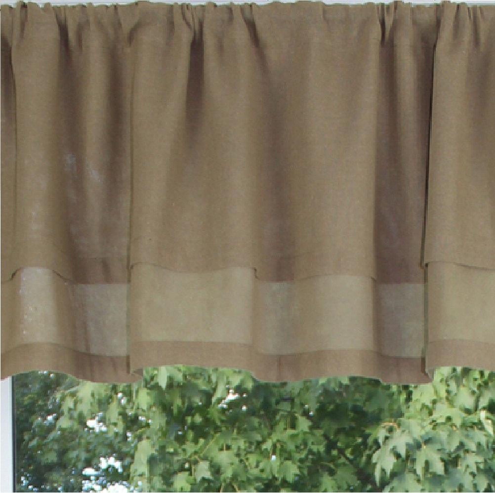 Heirloom Oat Valance VL0123LR - The Fox Decor