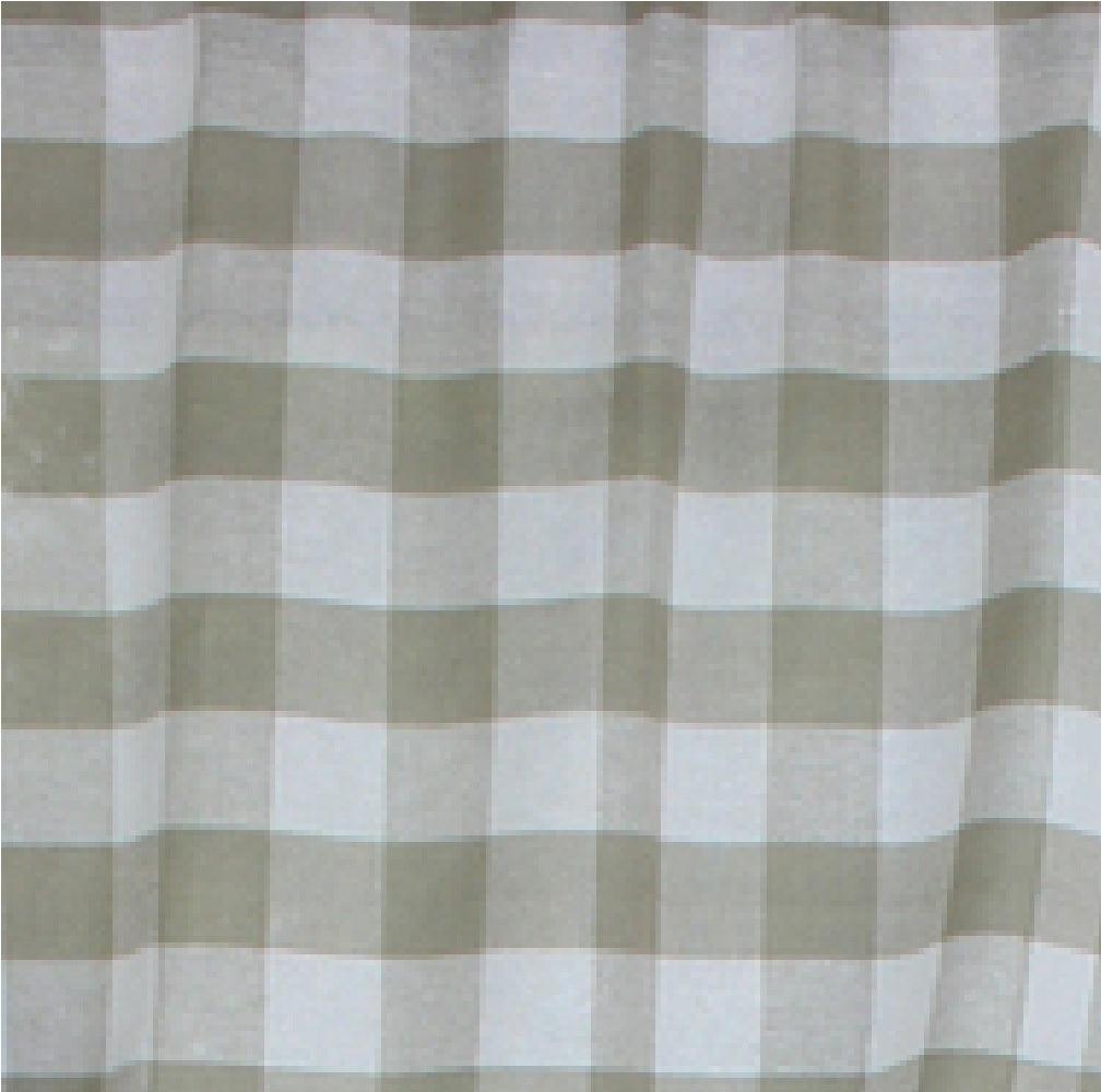 Heirloom Buffalo Check Oat Valance VL015123 - The Fox Decor