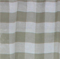 Heirloom Buffalo Check Oat Valance VL015123 - The Fox Decor