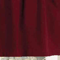 Barn Red Farm House Solid Valance Lined VL140017 - The Fox Decor