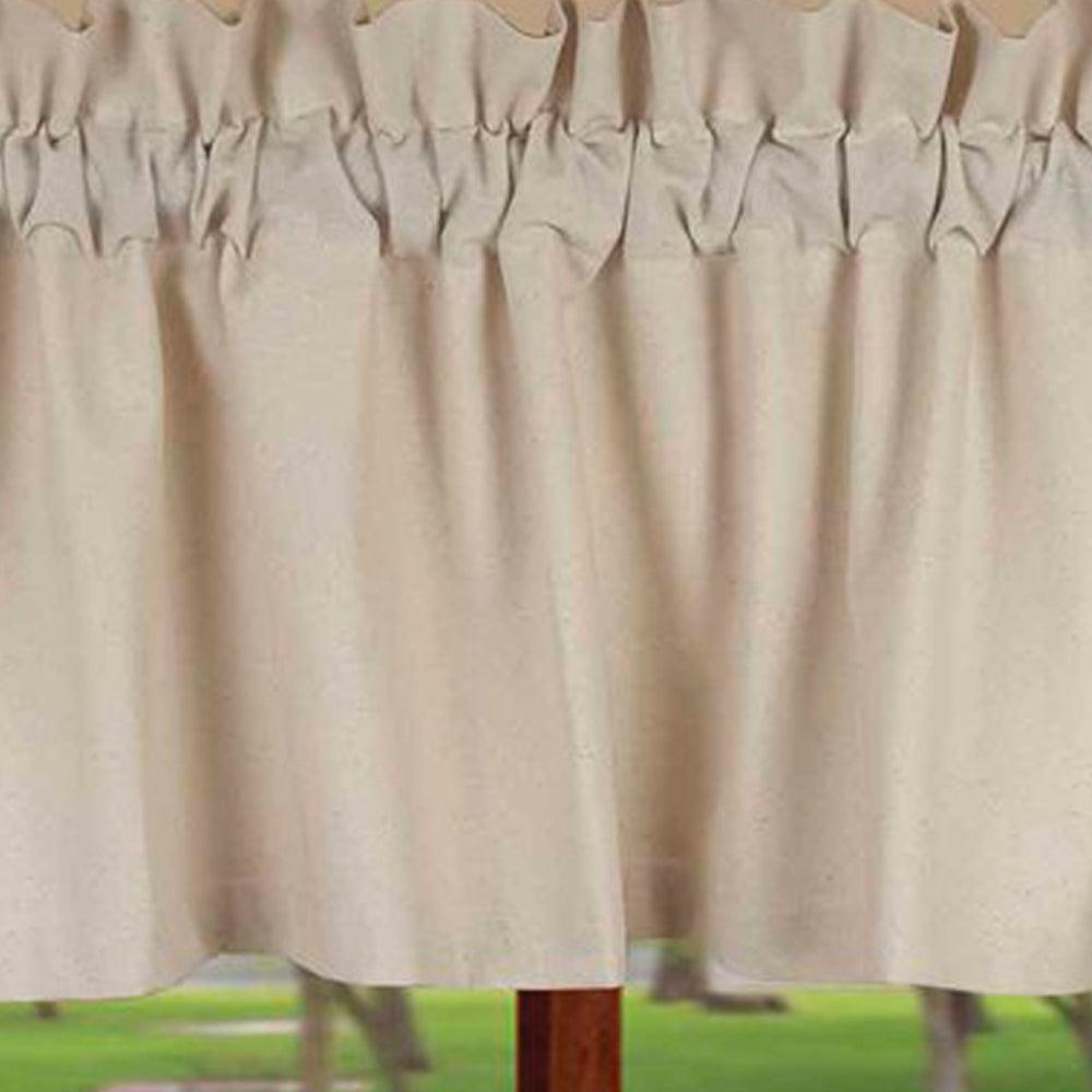 Cream Osenburg Valance Lined VL200005 - The Fox Decor