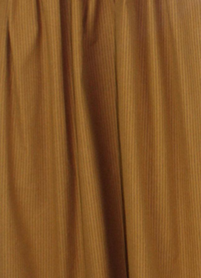 Primitive Ticking Mustard Valance VL236204E - The Fox Decor