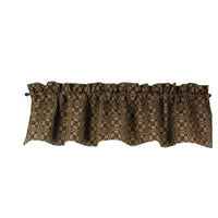 Kendall Jacquard Black Valance VL280011 - The Fox Decor