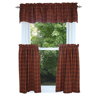 Thumbnail for Homestead - Red Valance VL330017 - The Fox Decor
