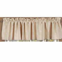 Thumbnail for Cream Candlewicking Cream Valance Lined VL430005 - The Fox Decor