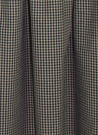 Thumbnail for Newbury Gingham Old Crow Black - Oat Valance VL6700CR