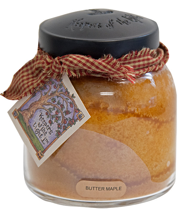 Butter Maple Papa Jar Candle, 34oz