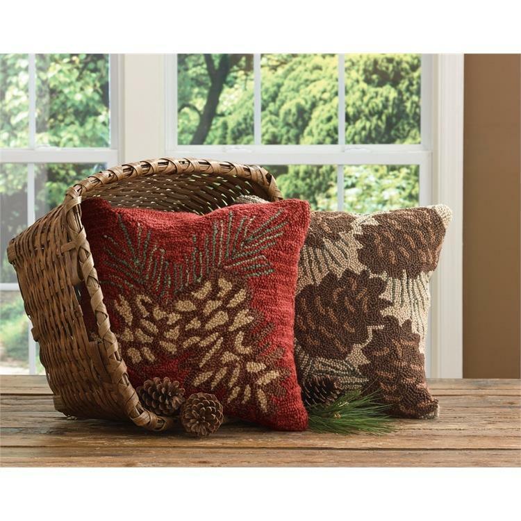 Walk In The Woods Pillow Set Polyester Fill 18"x18" - Park Designs - The Fox Decor