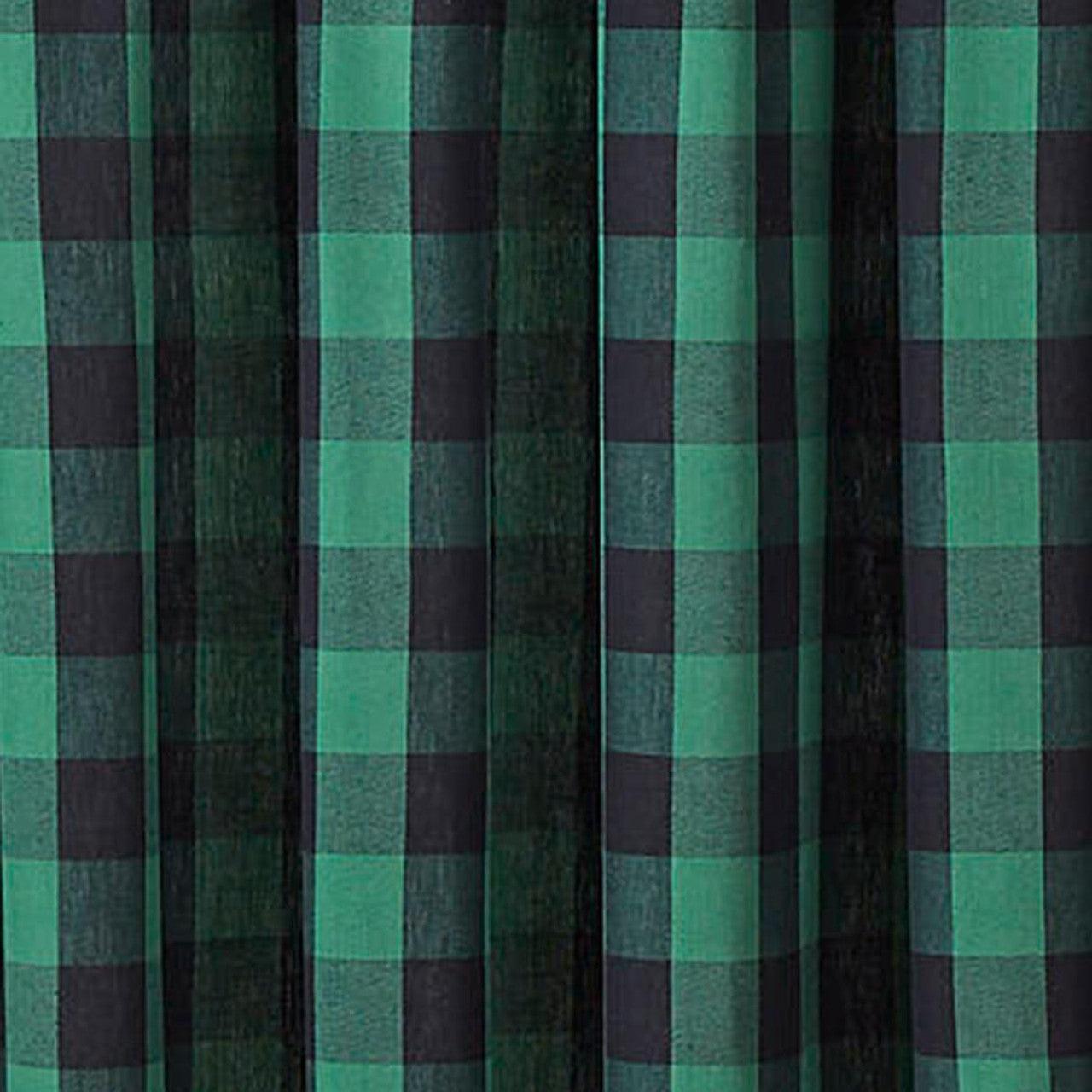 Wicklow Check Panels - Forest 72x63 Park Designs - The Fox Decor