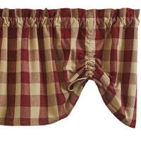 Thumbnail for Wicklow Check Valance - Farmhouse Garnet Park designs - The Fox Decor