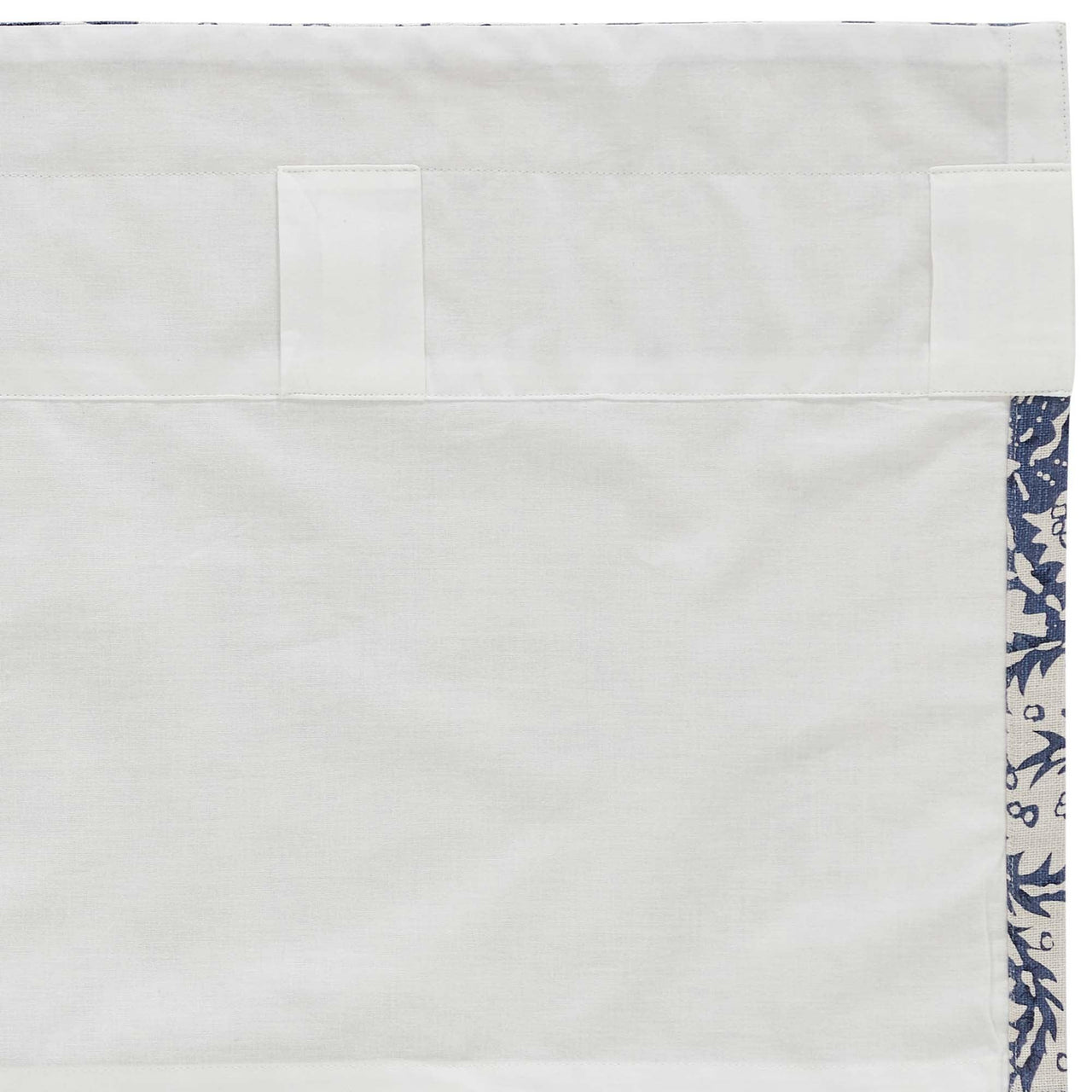 Dorset Navy Floral Panel Curtain Set of 2 84x40 VHC Brands - The Fox Decor