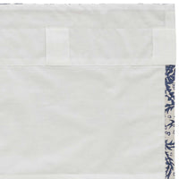 Thumbnail for Dorset Navy Floral Panel Curtain Set of 2 84x40 VHC Brands