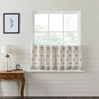 Thumbnail for Embroidered Bee Tier Curtain Set of 2 L24xW36 VHC Brands - The Fox Decor