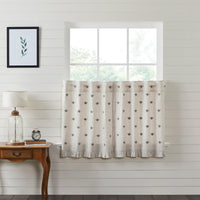 Thumbnail for Embroidered Bee Tier Curtain Set of 2 L36xW36 VHC Brands