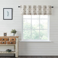 Thumbnail for Embroidered Bee Valance Curtain 16x60 VHC Brands - The Fox Decor