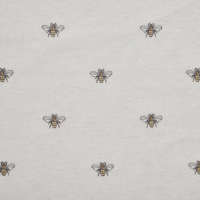 Embroidered Bee Valance Curtain 16x60 VHC Brands - The Fox Decor