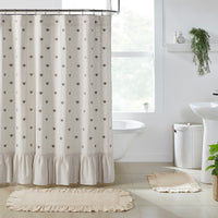 Thumbnail for Embroidered Bee Shower Curtain 72x72 VHC Brands