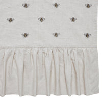 Thumbnail for Embroidered Bee Shower Curtain 72x72 VHC Brands - The Fox Decor