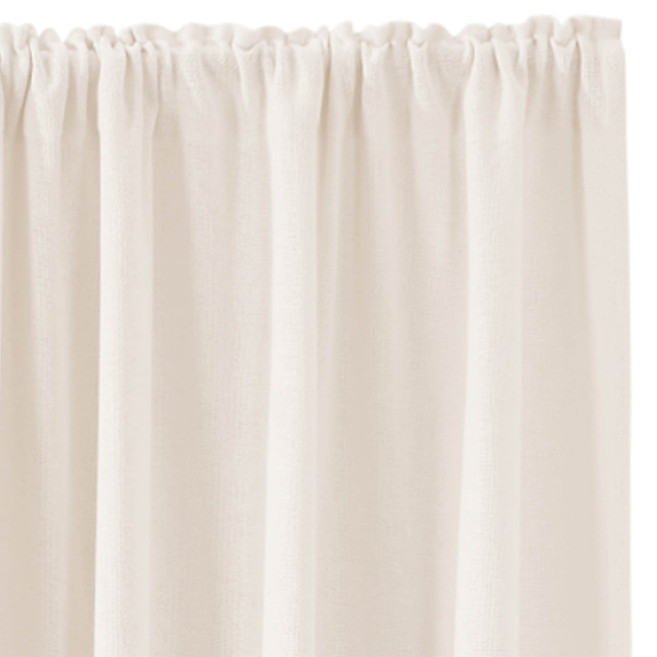 Burlap Antique White Panel Curtain 96"x50" VHC Brands - The Fox Decor