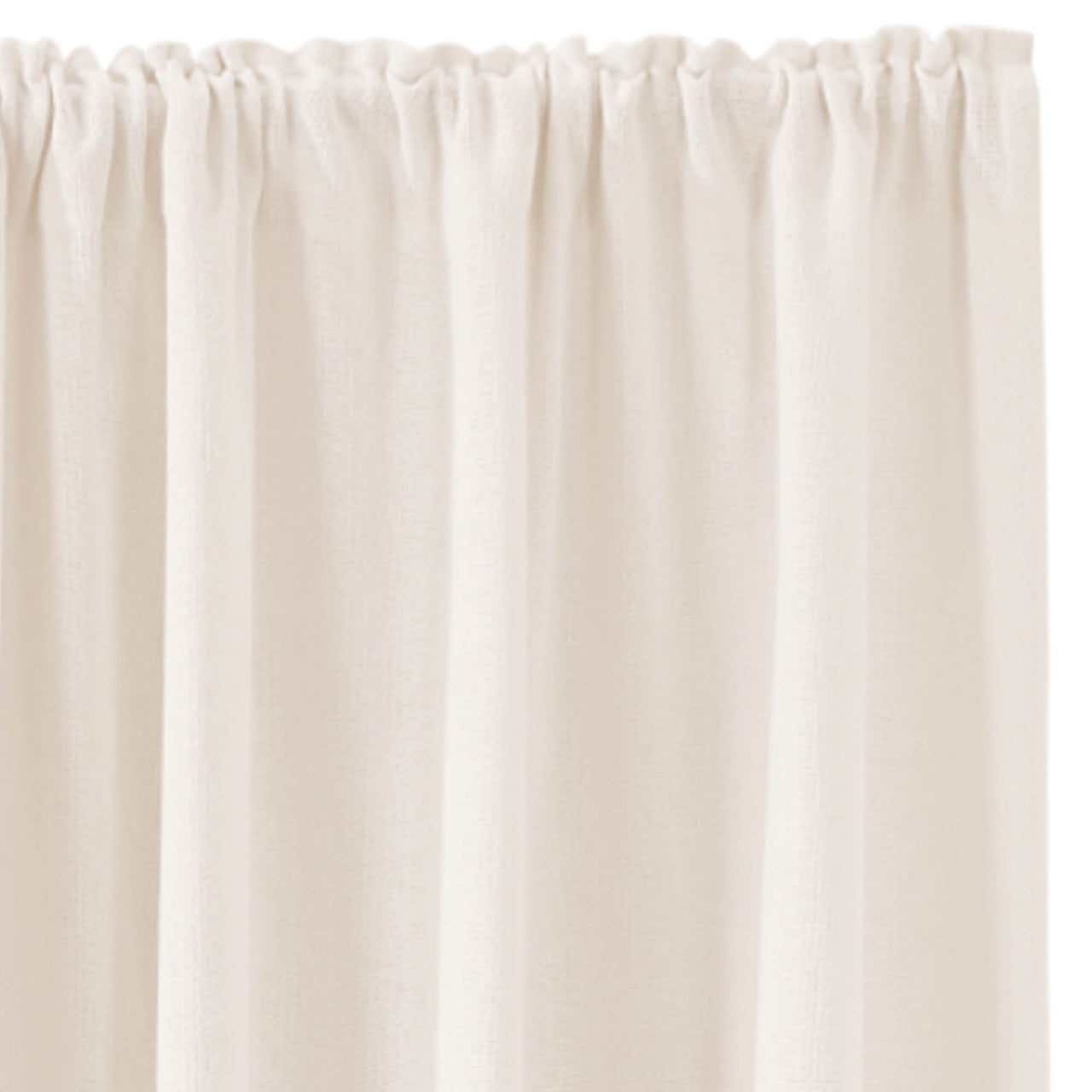 Burlap Antique White Panel Curtain 96"x50" VHC Brands