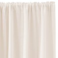 Thumbnail for Burlap Antique White Panel Curtain 96