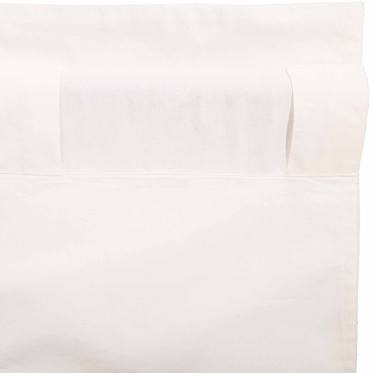 Simple Life Flax Antique White Panel Curtain 96"x40" VHC Brands - The Fox Decor