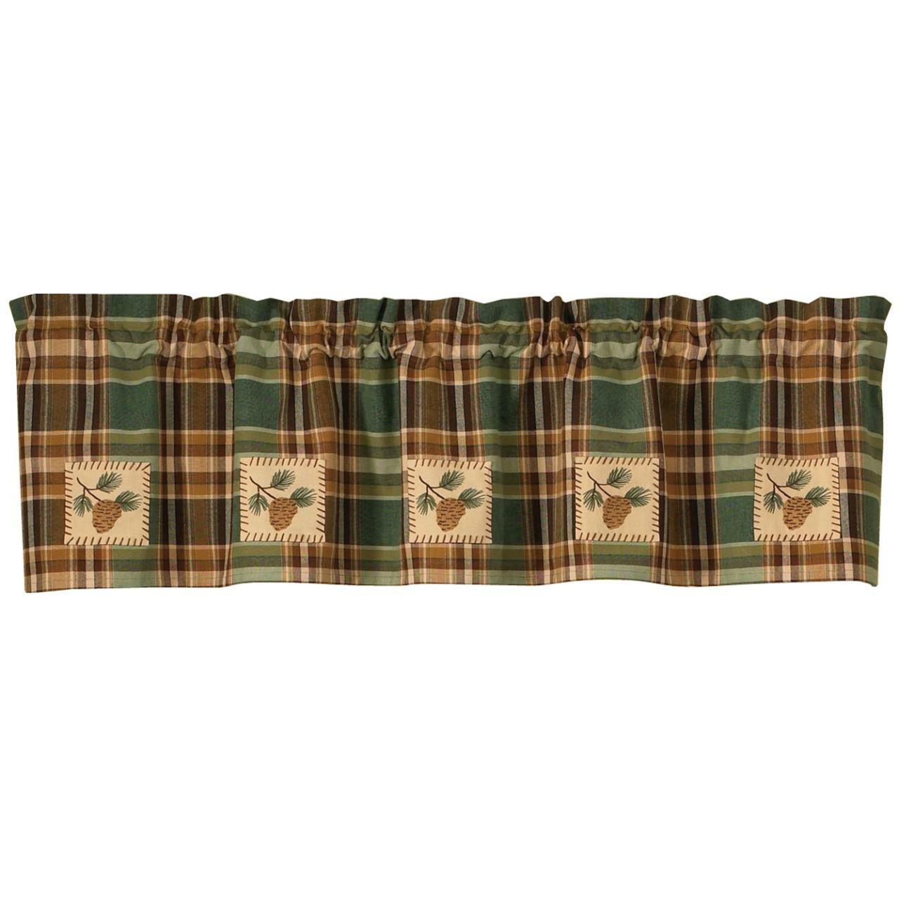 Wood River Valance - Pinecone Patch Park Designs - The Fox Decor