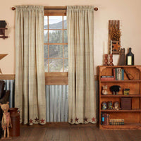 Thumbnail for Abilene Star Panel Curtain Set of 2 84