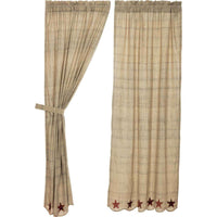 Thumbnail for Abilene Star Panel Curtain Set of 2 84