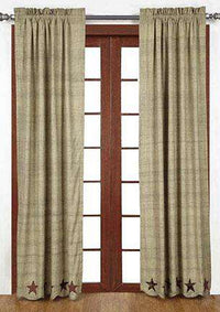 Thumbnail for Abilene Star Panel Curtain Set of 2 84