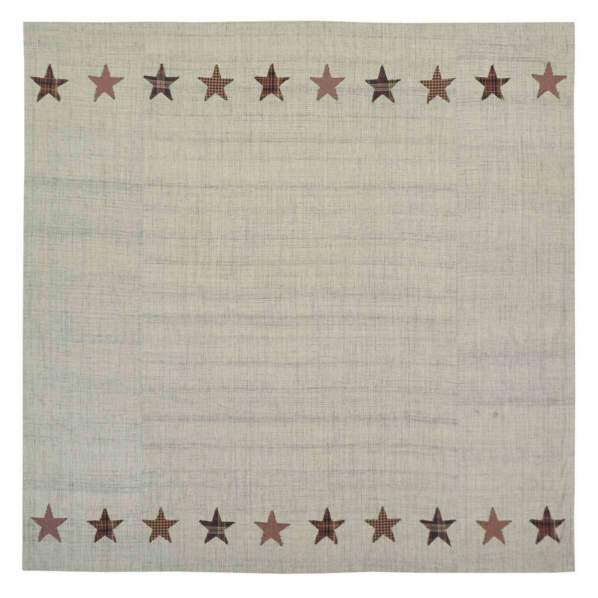 Abilene Star Shower Curtain 72"x72" curtain VHC Brands 