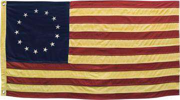 Aged Betsy Ross Flag, 28" Flags CWI+ 