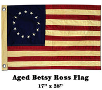Thumbnail for Aged Betsy Ross Flag, 28