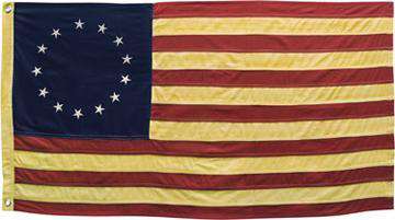 Aged Betsy Ross Flag, 58" Flags CWI+ 