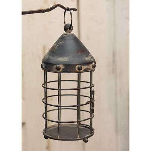 Aged Black Lantern - The Fox Decor