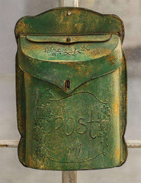 Thumbnail for Aged Green Post Box Mail and Post Boxes CWI+ 