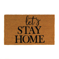 Thumbnail for Alice Lets Stay Home Coir Doormat
