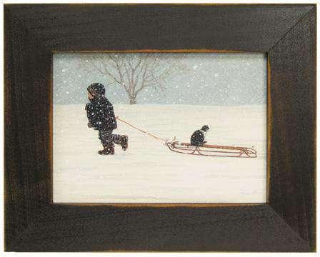 All Aboard Framed Print Bonnie Mohr CWI+ 