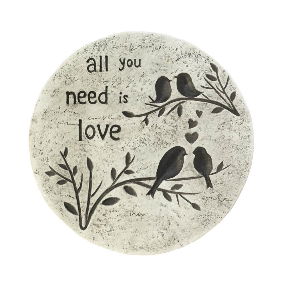 All You Need Is Love Stepping Stone - The Fox Decor