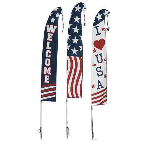 Americana Banner, 108", Assorted - The Fox Decor