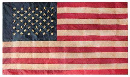 Americana Flag - The Fox Decor