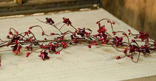 Americana Star Garland - The Fox Decor