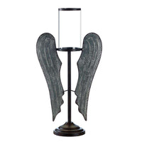 Thumbnail for Angel Wings Farmhouse Candle Holder Accent Plus 