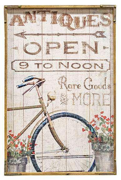 Antiques Board Sign Signs CWI+ 