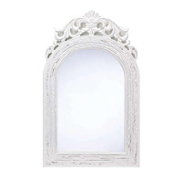 Thumbnail for Arched Top White Wall Mirror
