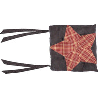 Thumbnail for Arlington Chair Pad Patchwork Star - The Fox Decor