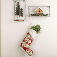 Thumbnail for HO HO Holiday Stocking 11x15 VHC Brands - The Fox Decor